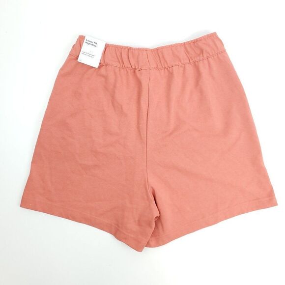 Nike Women's Loose Fit High Rise Jersey Shorts Madder Root DM6728-827 - Picture 7 of 11